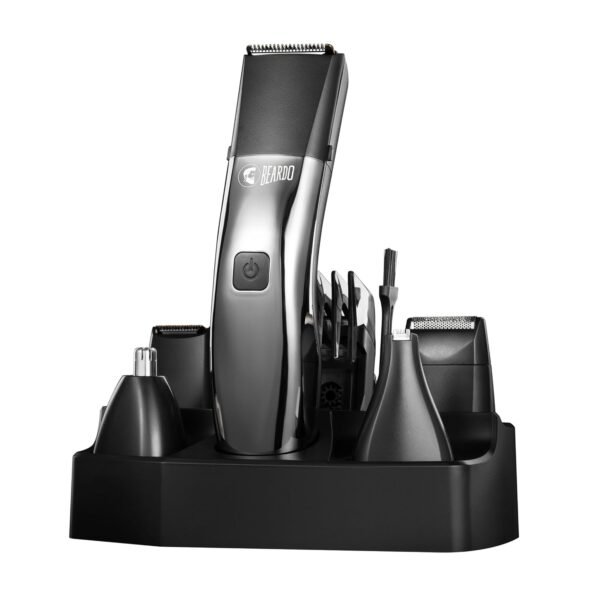 71kGBmZw kL._SL1500 Beardo Chrome Beast All-in-1 Grooming Trimmer with 8 Attachments