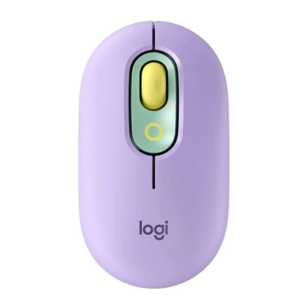 Logitech POP Mouse Wireless Bluetooth Compact Mouse Customizable Emojis SilentTouch Multi Device - Daydream