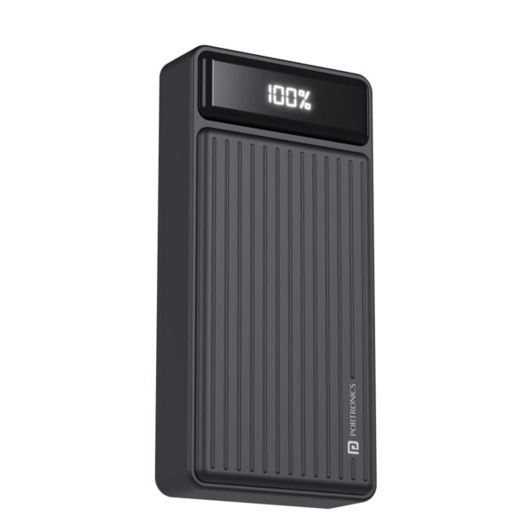 Portronics Luxcell B 20K Advanced 20000mAh Power Bank 22.5W Fast Charging LED Display Type-C PD