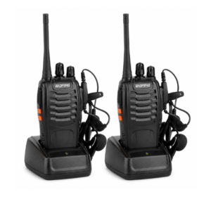 Baofeng BF-888S Walkie Talkie Set 2 Pair Long Range 5Km Two Way Radio Wireless Waky Toki