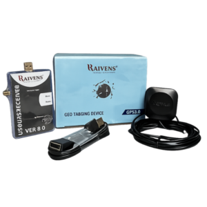 Raivens USB GPS Receiver GPS 8.0 with Antenna for SBI CSP Banking Device Laptop PC Navigation