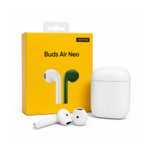 realme Buds Air Neo Bluetooth Earbuds White True Wireless Earphones with Bass Boost and Low Latency