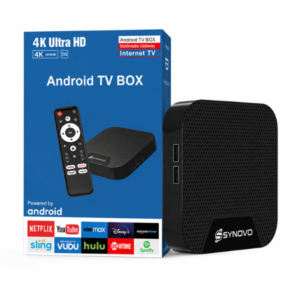 Synovo Ultra HD 4K Android TV Box Smart TV Box with WiFi HDMI Media Player for LED TV