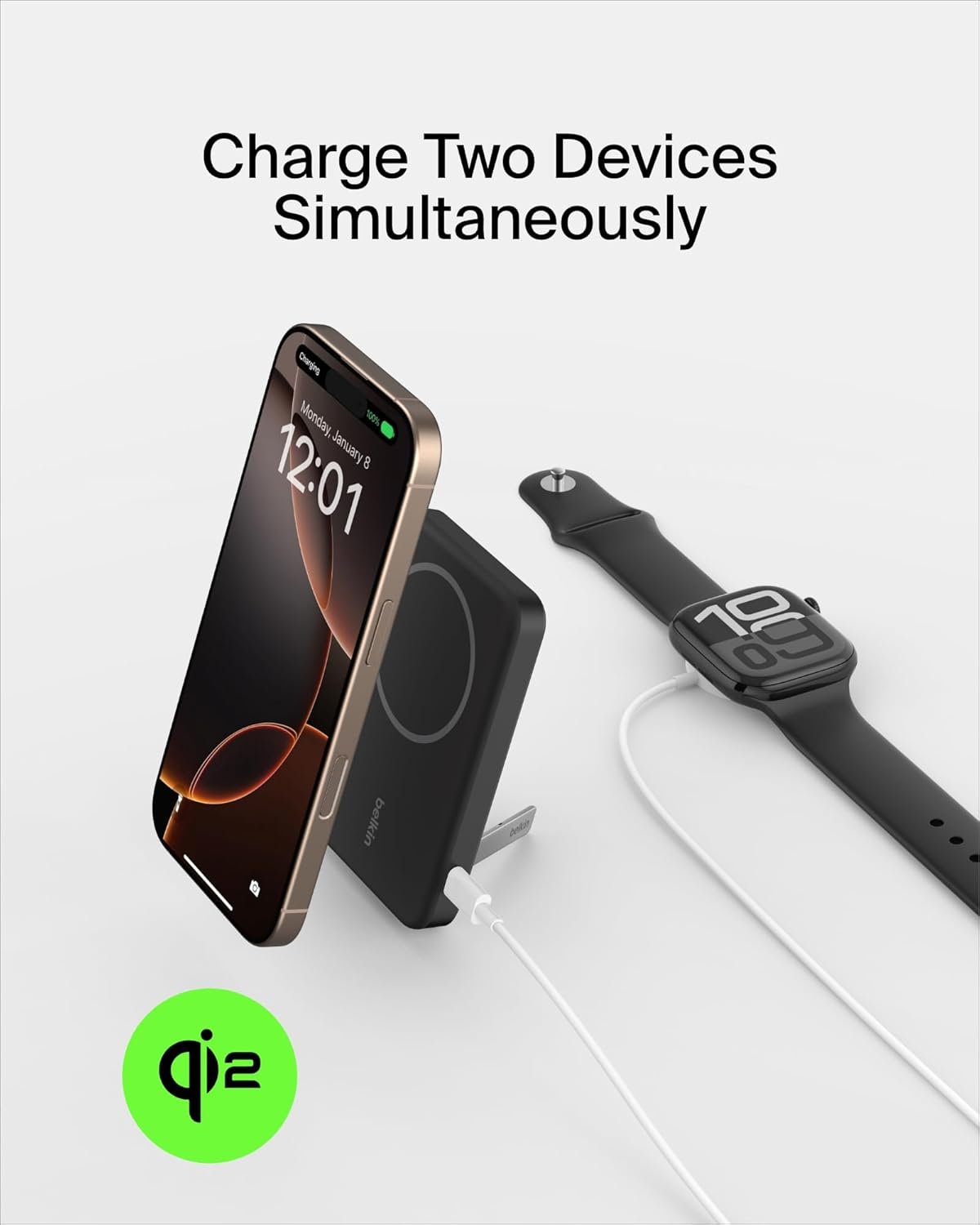 Belkin BoostCharge Pro Magnetic Power Bank Qi2 5000mAh - Image 2