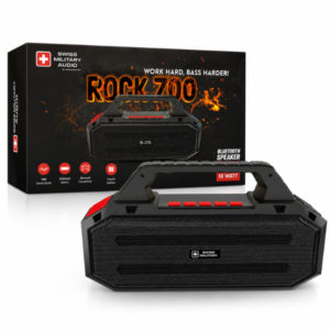 Swiss Military BTW ROCK 700 18W Stereo Sound Bluetooth Speaker with Passive Radiators