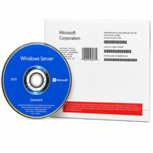 Microsoft Windows Server 2025 Standard License 16 core DVD Box Pack