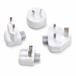 Apple World Travel Adapter Duck Head EU UK US AU Plug Converter (Set of 4)