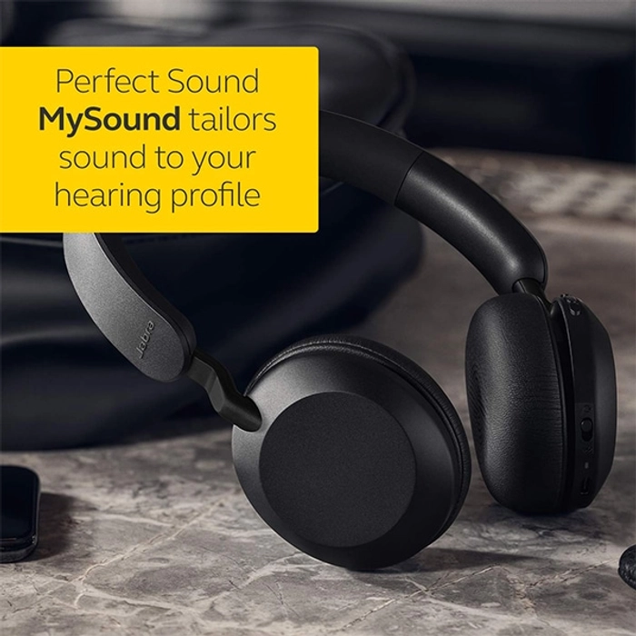 Jabra Elite 45h Wireless Bluetooth On-Ear Headphones with Mic - Image 5