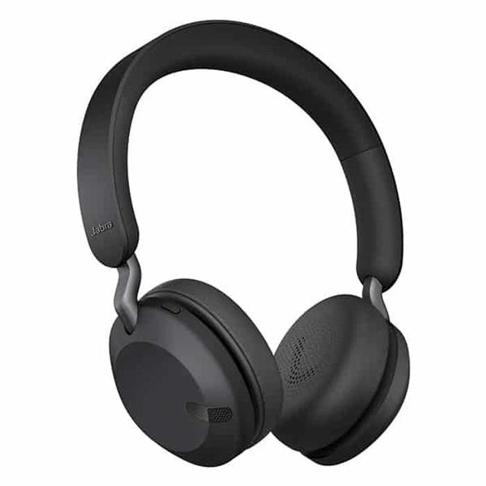 Jabra Elite 45h Wireless Bluetooth On-Ear Headphones with Mic - Image 3