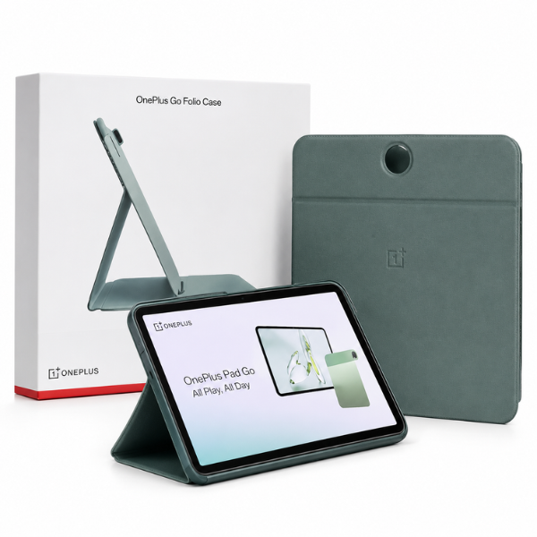 OnePlus Go Folio Case OPC2302 Green Protective Tablet Cover - Image 2