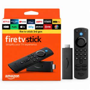 Amazon Fire TV Stick (3rd Gen) with all-new Alexa Voice Remote - 6m Warranty