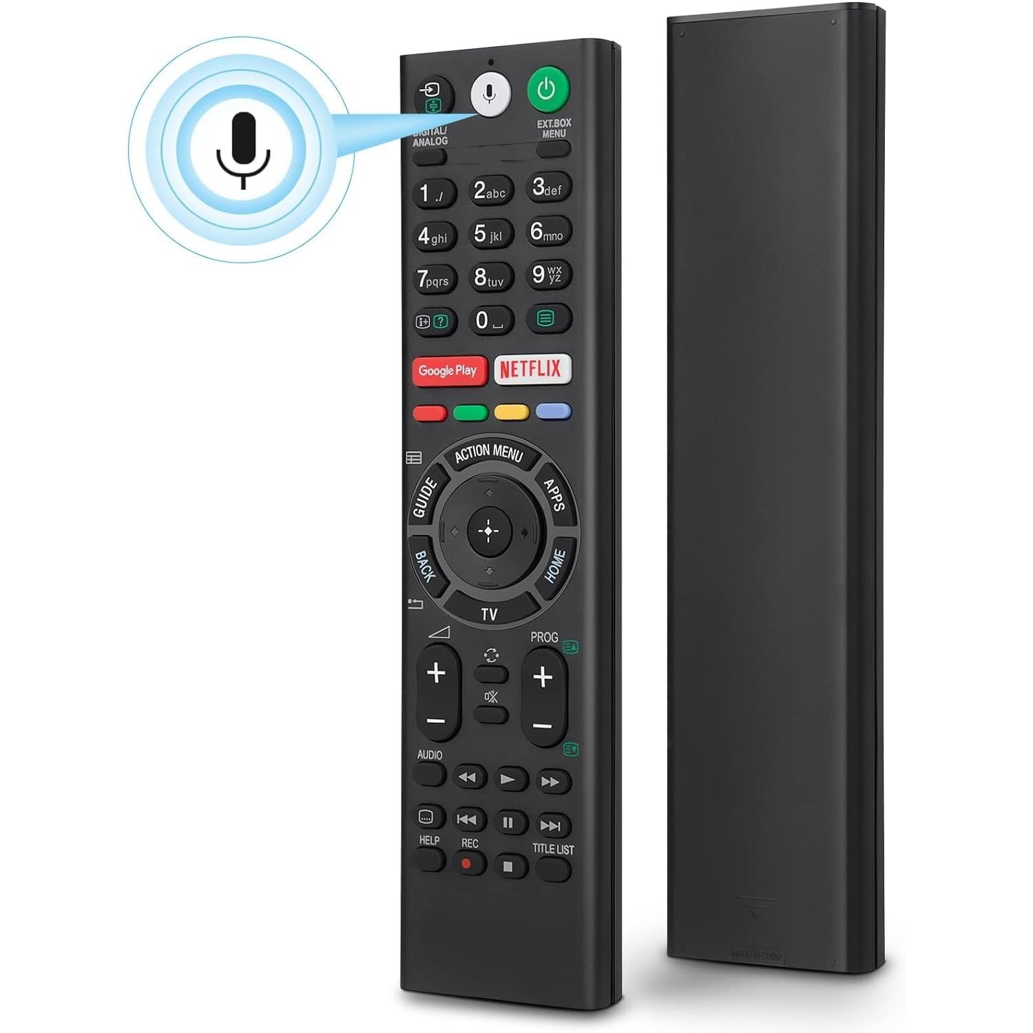 Sony BRAVIA RMF-TX310U Voice Remote Replacement for OLED LED Smart TV - Image 4
