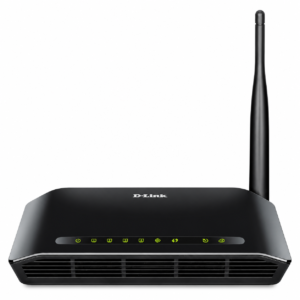 D-Link DSL-2730U Wireless-N 150 ADSL2+ 4-Port Router