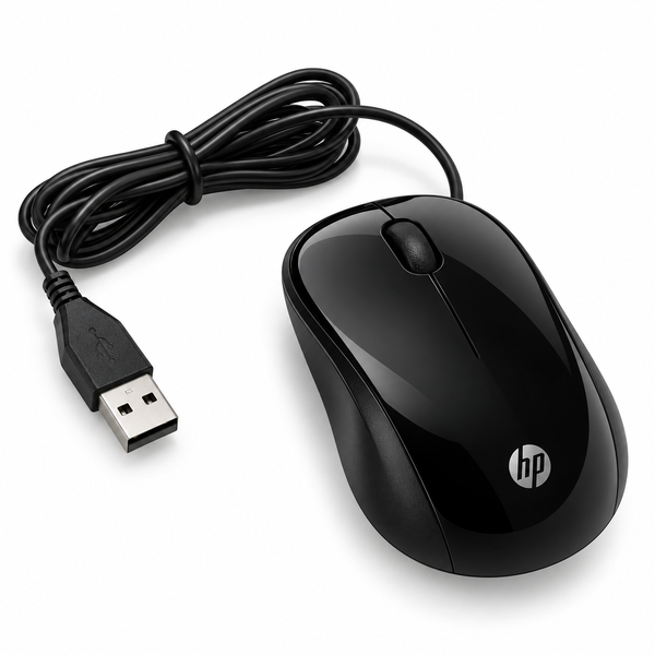 HP X1000 USB Wired Mouse with Optical Tracking for PC and Laptop
