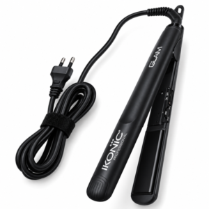 Ikonic Professional Glam Hair Straightener with 1-Inch Tourmaline Ceramic Plates