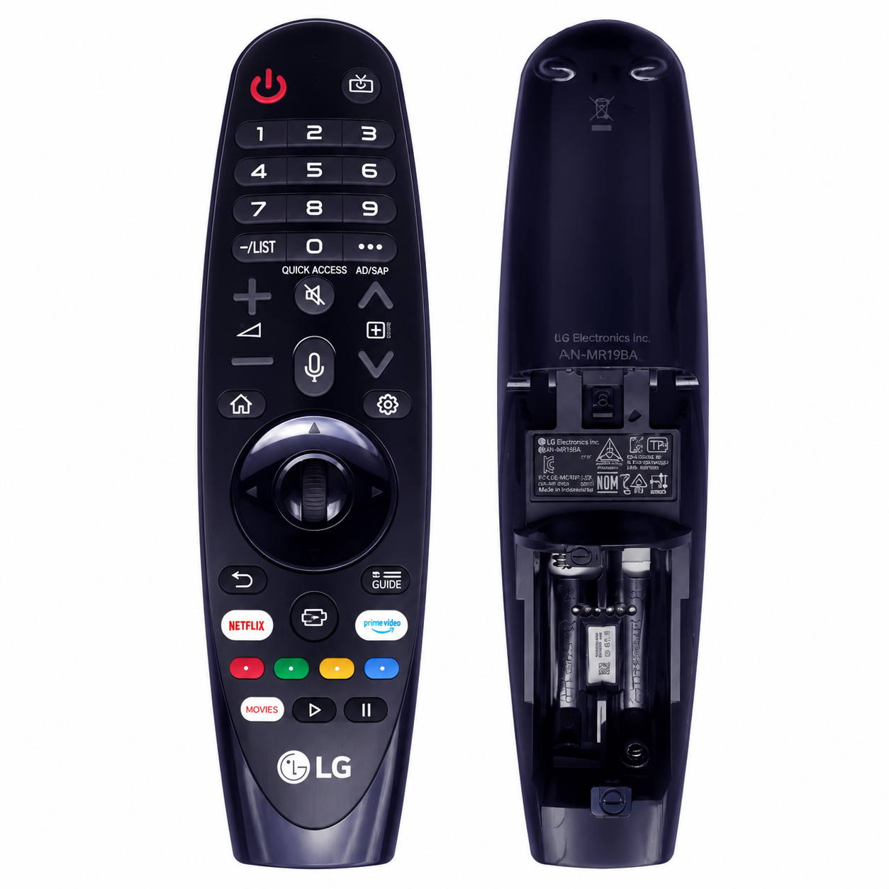 LG AN-MR19BA Magic Remote for Compatible LG Smart TVs (2019) - Image 2