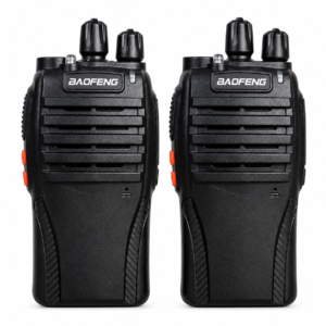 Baofeng BF-999S Walkie Talkie 2 Pack, 5W UHF Two-Way Radio with FM