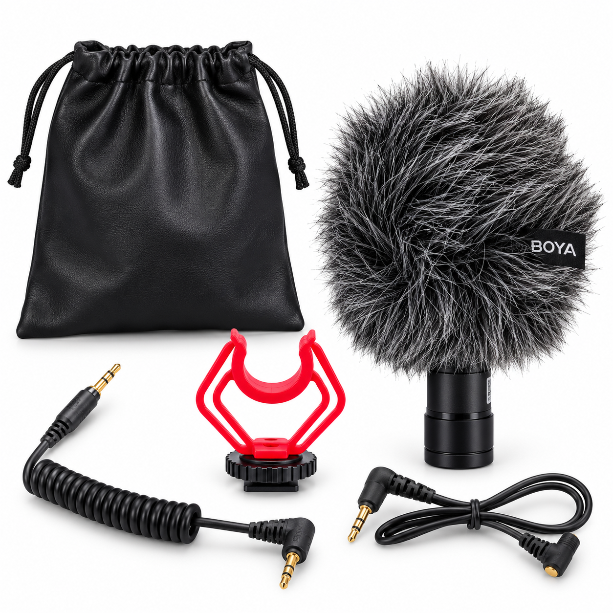 BOYA BY-MM1 Universal Cardioid Shotgun Microphone for Cameras and Smartphones - Image 3