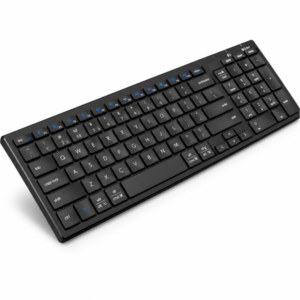 iClever IC-BK10 Wireless Rechargeable Keyboard for Windows, Mac, Android and iOS