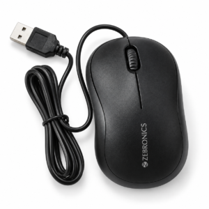 Zebronics Zeb-Comfort Wired USB Mouse for PC and Laptop