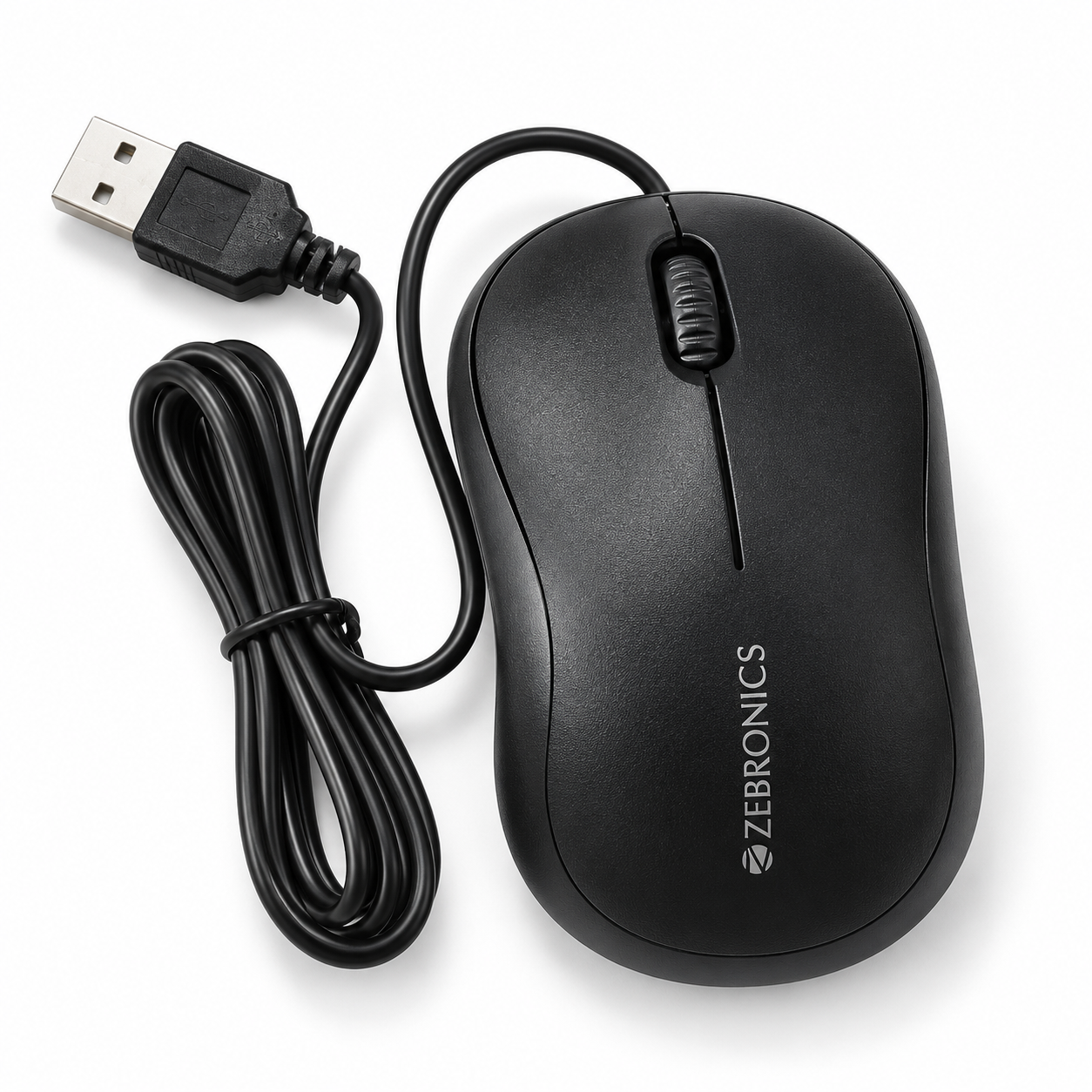 Zebronics Zeb-Comfort Wired USB Mouse for PC and Laptop