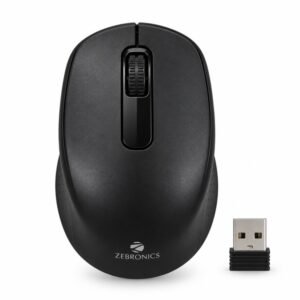 Zebronics Zeb-AKO 2.4GHz Wireless Mouse with USB Nano Receiver