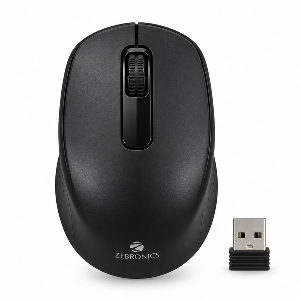 Zebronics Zeb-AKO 2.4GHz Wireless Mouse with USB Nano Receiver