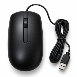 Dell MS116 Wired Optical Mouse with 1000 DPI LED Sensor