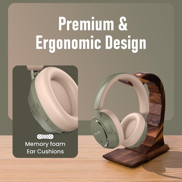 Aura Bass Headphones with 40mm Drivers, 50H Playtime & Deep Bass - Image 4