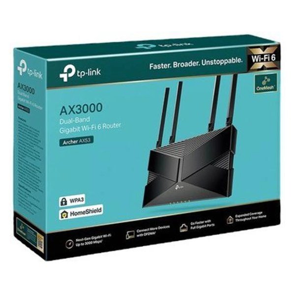 TP-Link Archer AX53 AX3000 Wi-Fi 6 Dual-Band Gigabit Router - Image 3